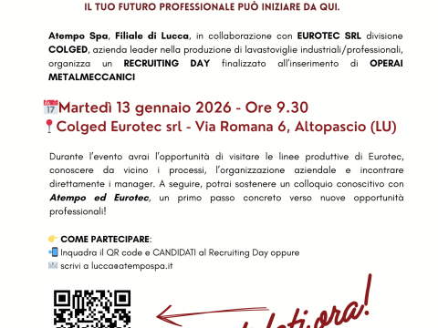 Recruiting Day in azienda Eurotec